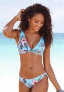 Lascana Triangel-bikinitop MALIA met tropische print