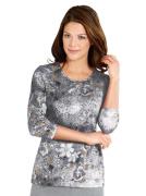 Classic Shirt met 3/4-mouwen Wintershirt (1-delig)