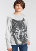 NU 20% KORTING: KIDSWORLD Shirt met lange mouwen Wolf