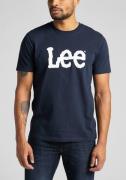 NU 20% KORTING: Lee® T-shirt Wobbly LOGO TEE