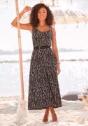 NU 20% KORTING: s.Oliver RED LABEL Beachwear Maxi-jurk met print all-o...