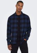 NU 20% KORTING: ONLY & SONS Geruit overhemd GUDMUND LS CHECKED SHIRT