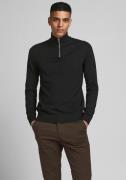 Jack & Jones Trui met ronde hals EMIL KNIT HALF ZIP