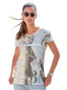 NU 20% KORTING: RICK CARDONA by Heine Shirt met korte mouwen Gedessine...