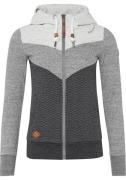 NU 20% KORTING: Ragwear Sweatvest TREGA ZIP O in colourblocking-design