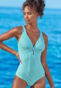 NU 20% KORTING: s.Oliver RED LABEL Beachwear Badpak met een v-hals en ...