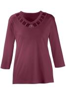 Lady Shirt met 3/4-mouwen Shirt (1-delig)