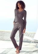 NU 20% KORTING: Vivance Dreams Pyjama met contrasterende paspel-detail...