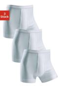 NU 20% KORTING: Clipper Boxershort van fijnrib met gulp (set, 3 stuks)