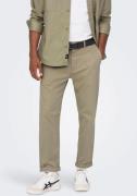 NU 20% KORTING: ONLY & SONS Chino OS ONSKENT CROPPED CHINO