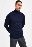 NU 20% KORTING: SELECTED HOMME Coltrui TOWN MERINO COOLMAX KNIT ROLL
