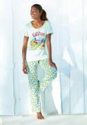 NU 20% KORTING: Peanuts Pyjama met snoopy-print (2-delig, 1 stuk)