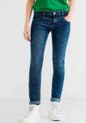 NU 20% KORTING: STREET ONE Slim fit jeans in 4-pocketsstijl