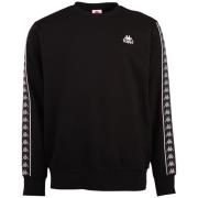 Kappa Sweater met hoogwaardige jacquard logoband aan de mouwen