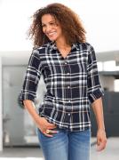 NU 20% KORTING: Casual Looks Flanellen blouse