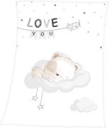 Baby Best Babydeken Sleeping little bear met schattig teddy-dessin en ...