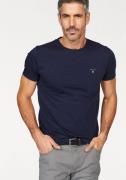 Gant T-shirt ORIGINAL SS T-SHIRT met klein contrasterend logoborduurse...