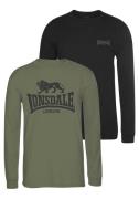 NU 20% KORTING: Lonsdale Shirt met lange mouwen AYRSHIRE (2-delig, Set...