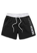 Venice Beach Zwemshort Bo met logoprint op de pijp