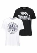NU 20% KORTING: Lonsdale T-shirt DILDAWN (2-delig, Set van 2)
