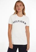 Tommy Hilfiger Shirt met ronde hals REG HILFIGER VARSITY EMB C-NK SS m...