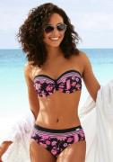 NU 20% KORTING: Lascana Beugelbikinitop in bandeaumodel Bohemian met g...