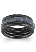 NU 20% KORTING: Kingka Ringenset Stardust Noir , STR-S8502BGY1,2,3,4 (...