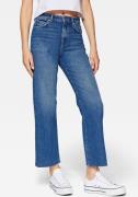Mavi Jeans Straight jeans Barcelona met gerafelde rand onder aan de pi...