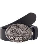 NU 20% KORTING: Wrangler Leren riem W EAGLE BELT