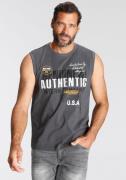 NU 20% KORTING: Man's World Muscle-shirt met modieuze print