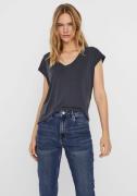 NU 20% KORTING: Vero Moda Shirt met V-hals VMFILLI SS V-NECK TEE GA NO...