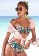 Venice Beach Highwaist-bikinibroekje MAIA met trendy print