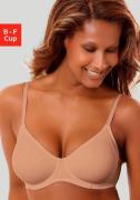 Lascana T-shirt-bh Perfect basic met beugel, zonder cups, basic dessou...