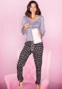 Vivance Dreams Pyjama met hartjesprint (set, 2-delig)