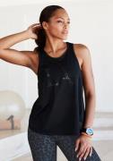 NU 20% KORTING: active by Lascana Functioneel shirt met cut-out achter