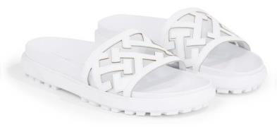 NU 20% KORTING: Tommy Hilfiger Slippers TH ELEVATED FLAT SANDAL