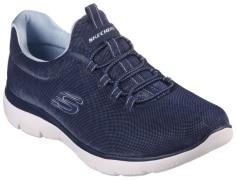 NU 20% KORTING: Skechers Slip-on sneakers SUMMITS- met contrastdetails