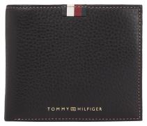 NU 20% KORTING: Tommy Hilfiger Portemonnee TH CORP LEATHER FLAP AND CO...
