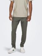 NU 20% KORTING: ONLY & SONS Chino ONSMARK SLIM HERRINGBONE 2911 PANT N...