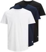 NU 25% KORTING: Jack & Jones T-shirt ENOA TEE SS CREW NECK 3PK (3-deli...