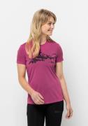 NU 20% KORTING: Jack Wolfskin T-shirt HIKING S/S T W