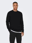 ONLY & SONS Trui met ronde hals ONSALEX 12 SOLID CREW NECK KNIT