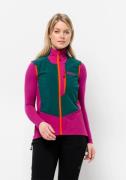 NU 20% KORTING: Jack Wolfskin Softshell-bodywarmer ALPSPITZE VEST W