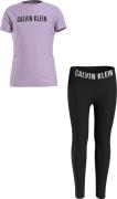 NU 25% KORTING: Calvin Klein Pyjama KNIT PJ SET (SS+LEGGING) (2-delig)