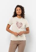 NU 20% KORTING: Jack Wolfskin T-shirt CAMPING LOVE T W