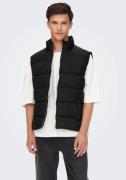 NU 20% KORTING: ONLY & SONS Bodywarmer ONSMELVIN LIFE PUFFER VEST OTW ...