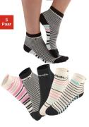 Bench. Korte sokken in streepdesign (set, 5 paar)