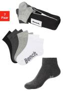 Bench. Korte sokken in aansprekend etui met ritssluiting (set, 7 paar)