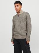 Jack & Jones Schipperstrui JCOSPACE KNIT HALF ZIP SN