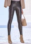 Lascana Legging met modieuze all-over print